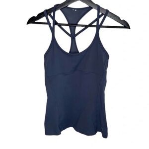 ❌SOLD❌ ALO Yoga Grey Strappy Workout Tank Top Small